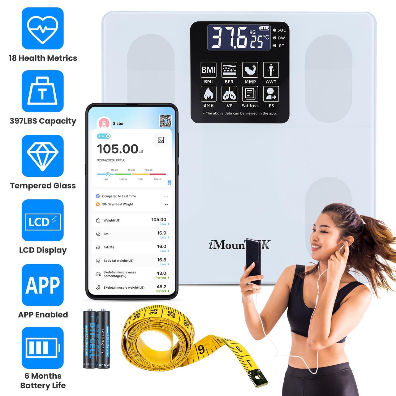 Smart Body Composition Digital Scale product image