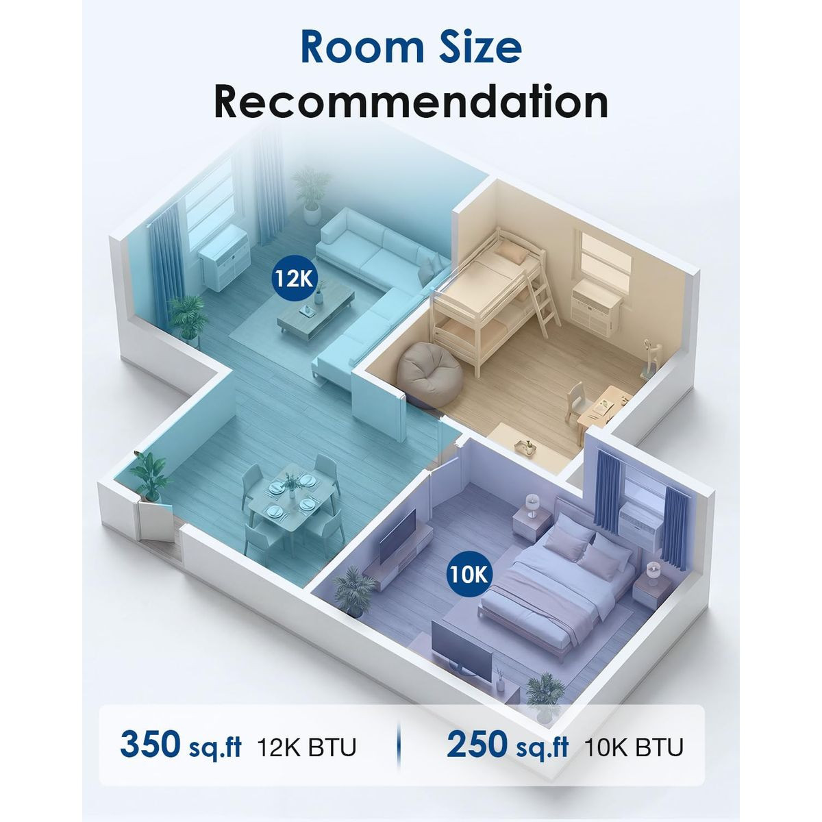 U-Shaped Window Air Conditioner product image