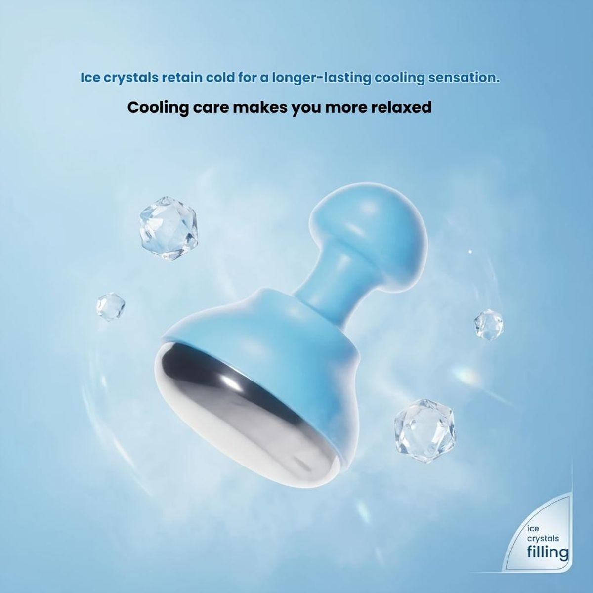 Ice Crystal Facial Massager product image