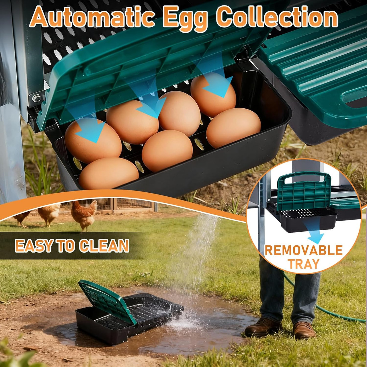 6 Compartment Metal Nesting Box product image