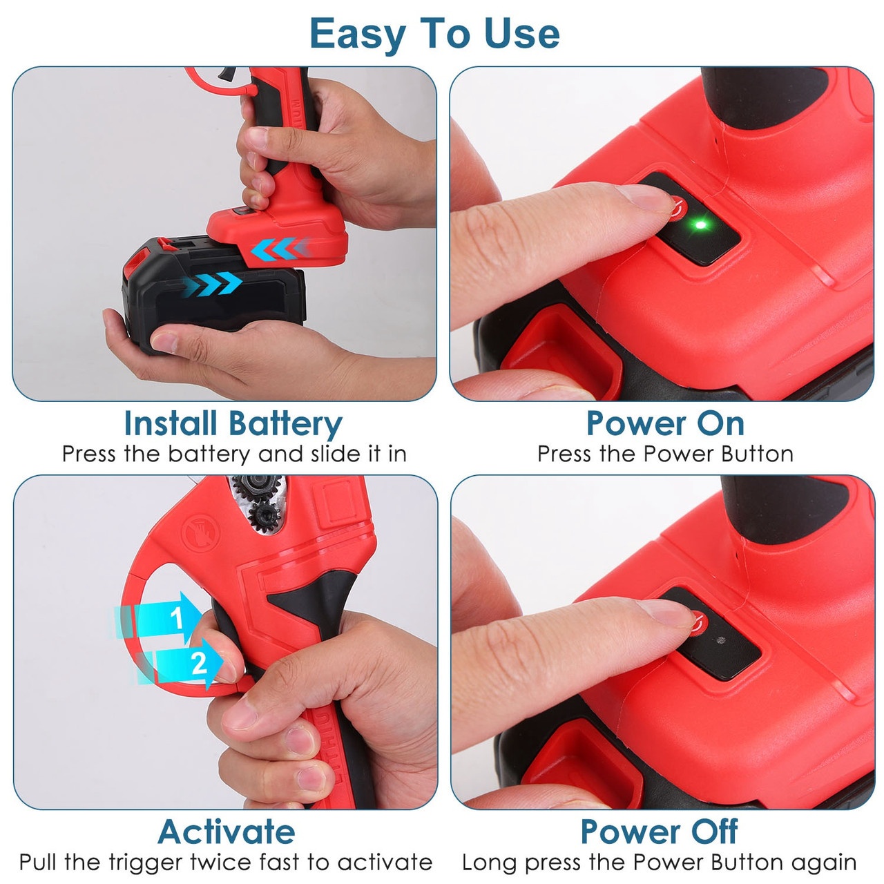 Cordless Electric Pruning Shears  product image