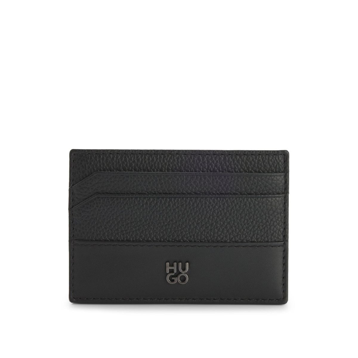 Hugo Boss Stacked-Logo Leather Wallet product image