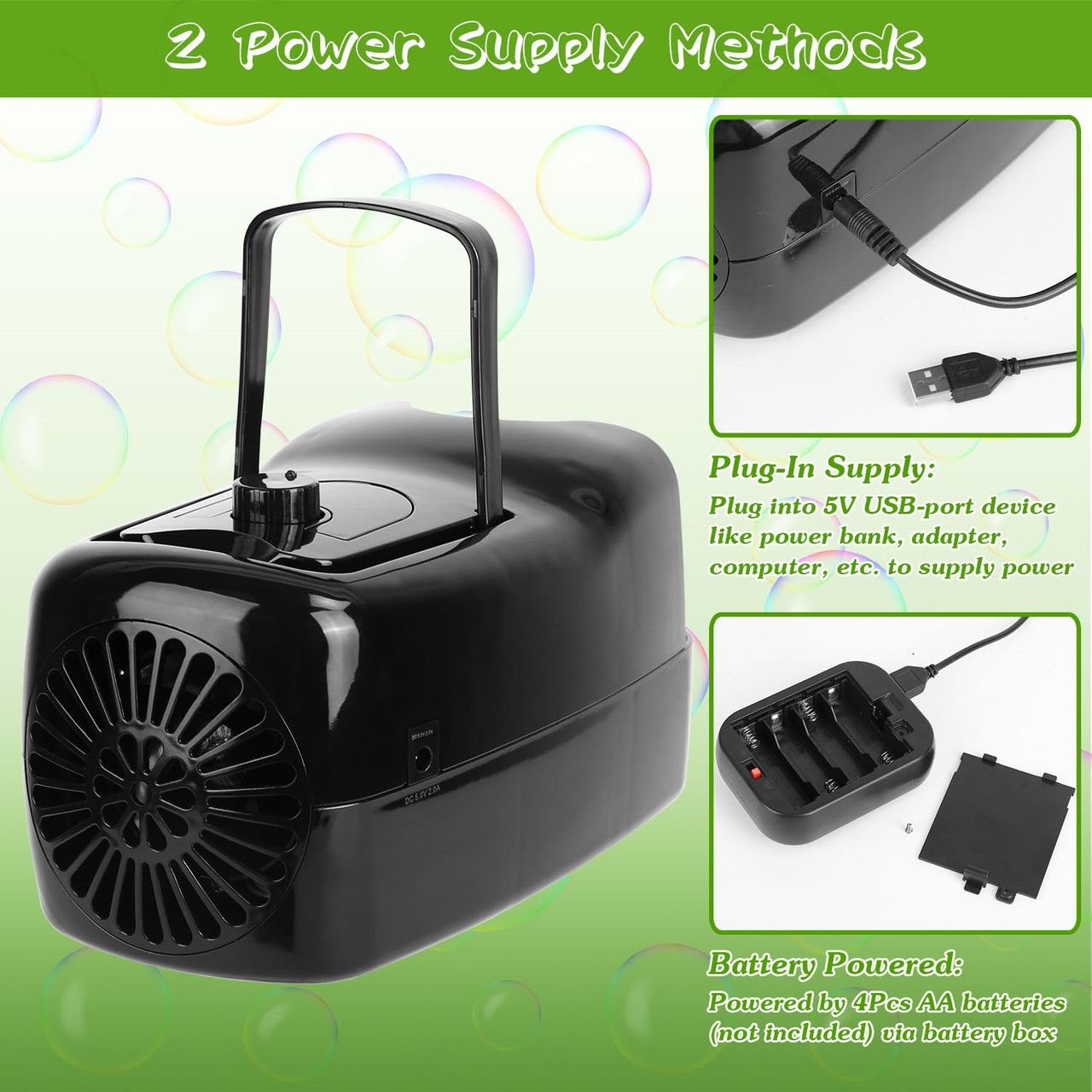 Portable Automatic Bubble Machine  product image