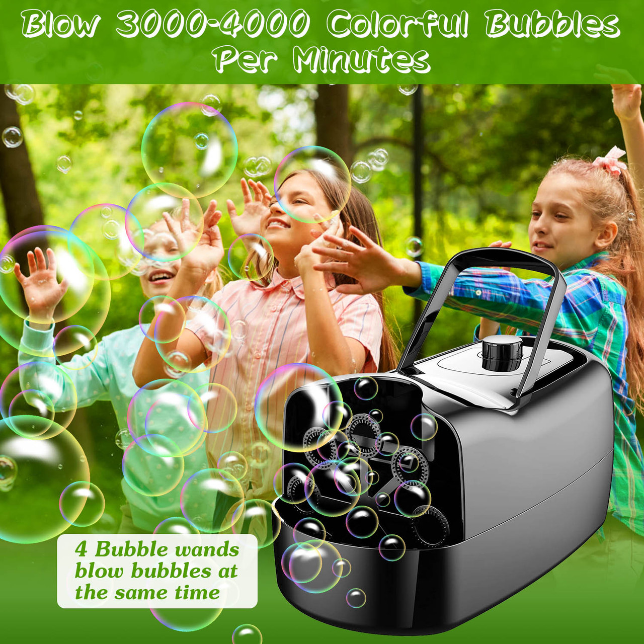 Portable Automatic Bubble Machine  product image