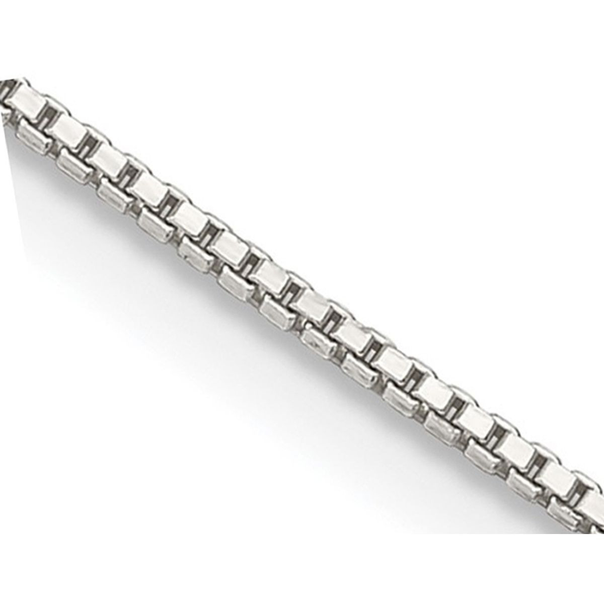 20" Box Chain Necklace in Sterling Silver (0.9mm) product image