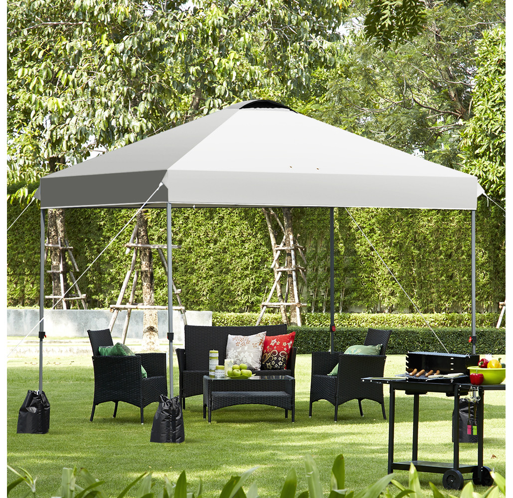 Pop Up 10' x 10' Canopy with Rolling Carry Bag and Sandbags product image