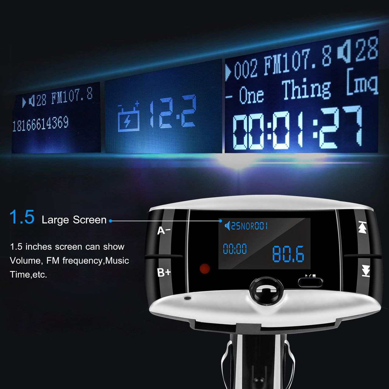 Wireless Car FM Transmitter  product image
