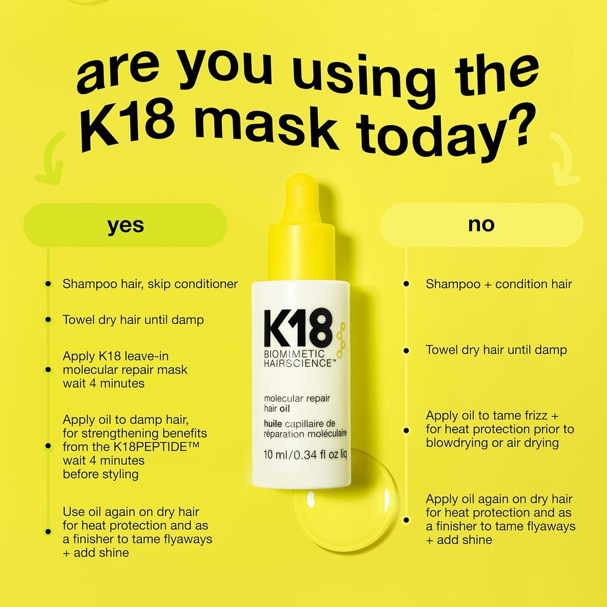 K18 Molecular Repair Hair Oil product image
