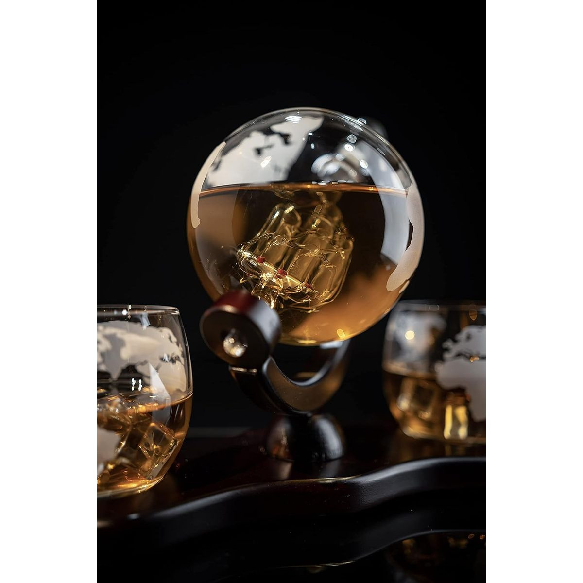 Whiskey Decanter Globe Set  product image