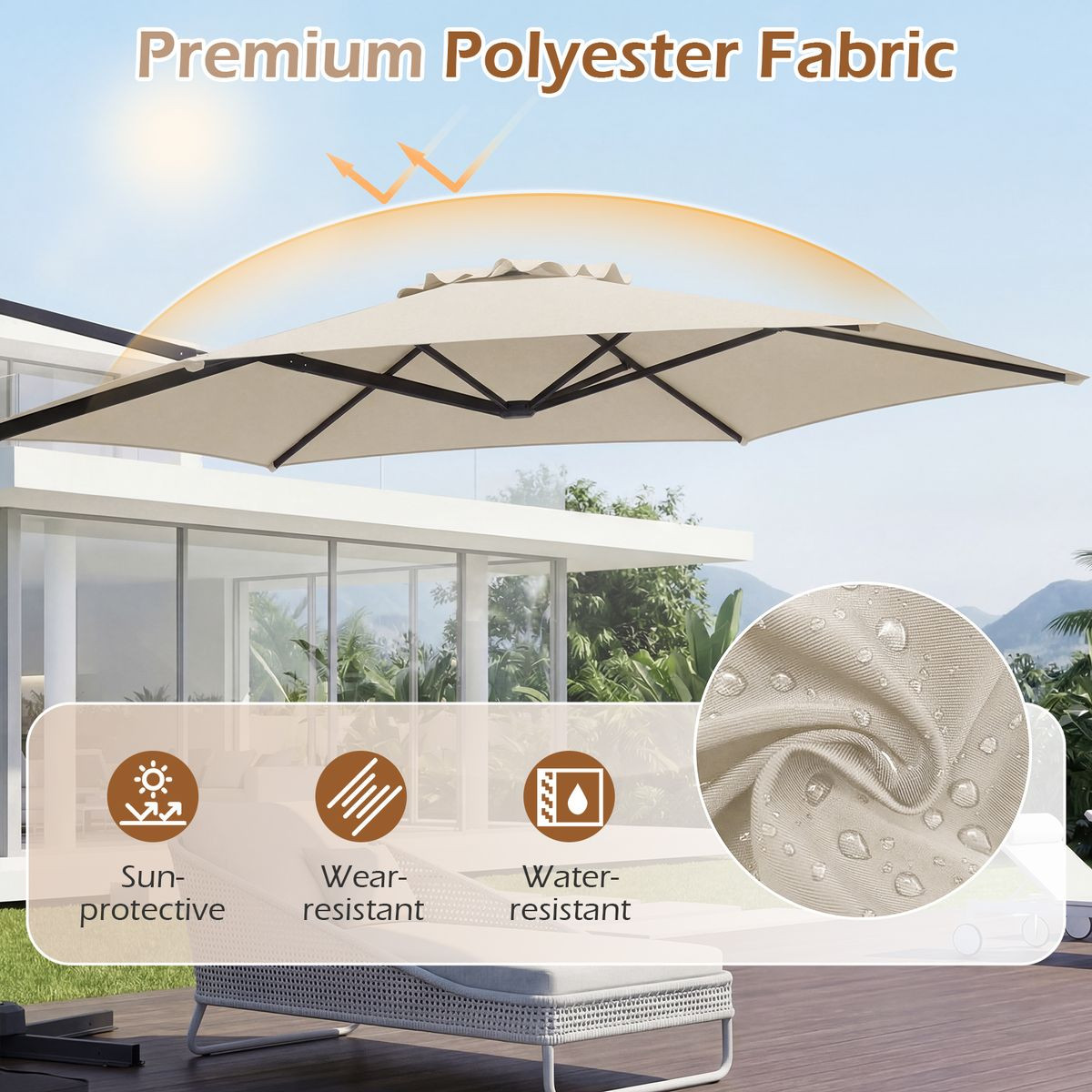 Patio Cantilever Umbrella  product image