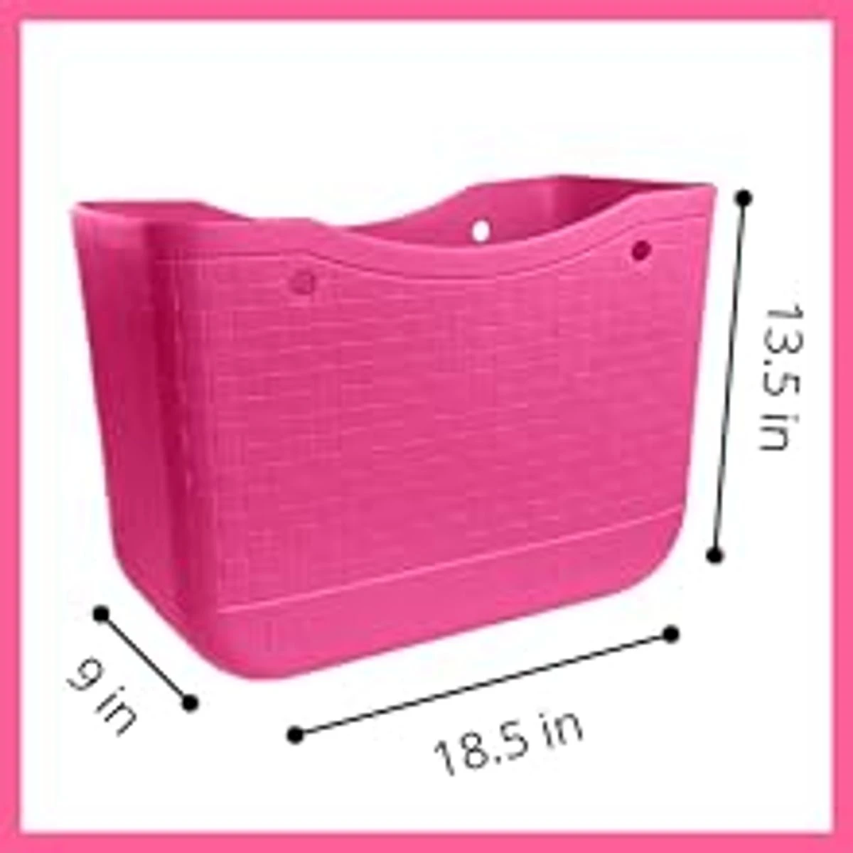 BocaBagg Waterproof Rubber Tote Bag product image