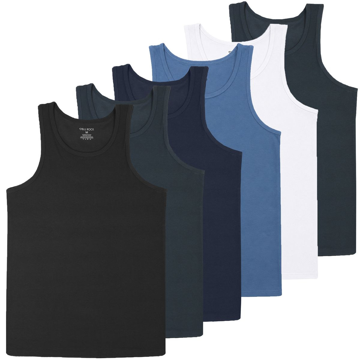 Men's Micro Waffle Knit Heavyweight Tank Top (6-Pack) product image