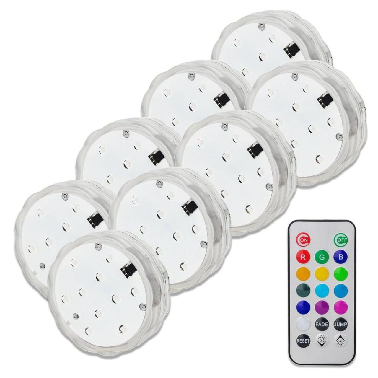 Multicolor Accent Submersible Waterproof LED Light (4-Pack) product image