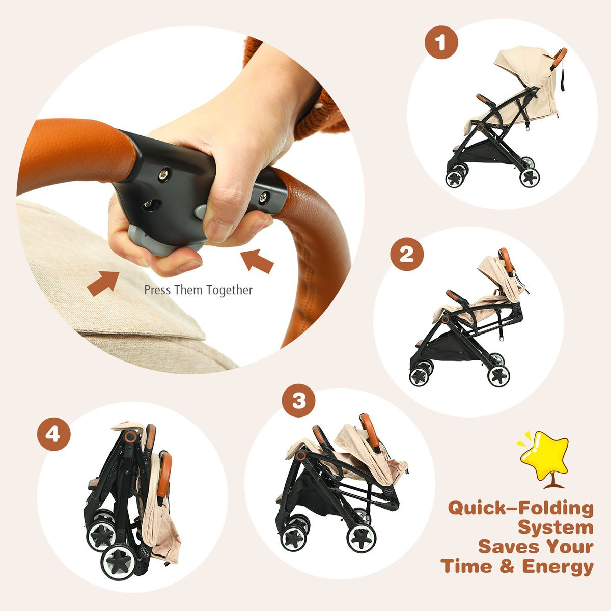 Lightweight Baby Stroller product image