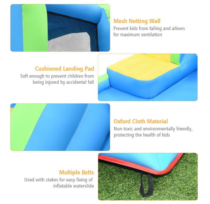 Inflatable Climbing Wall Splash Pool Bouncer product image