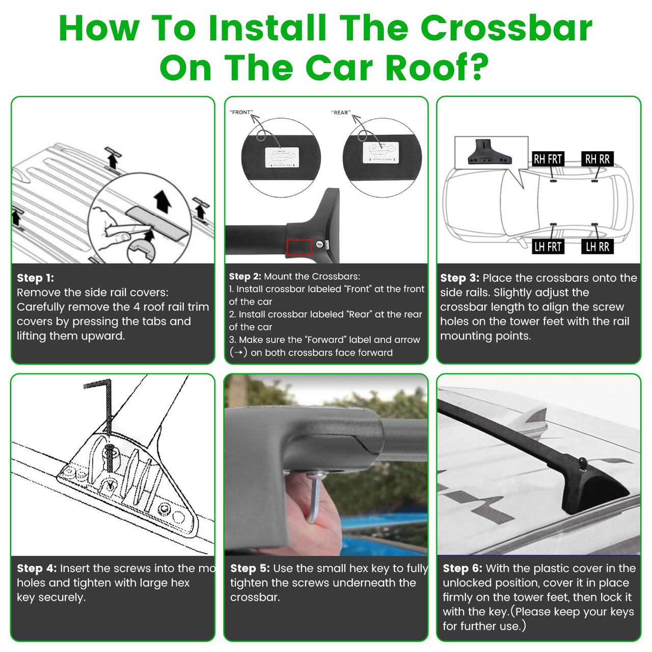 Toyota RAV4 Roof Rack Crossbars  product image