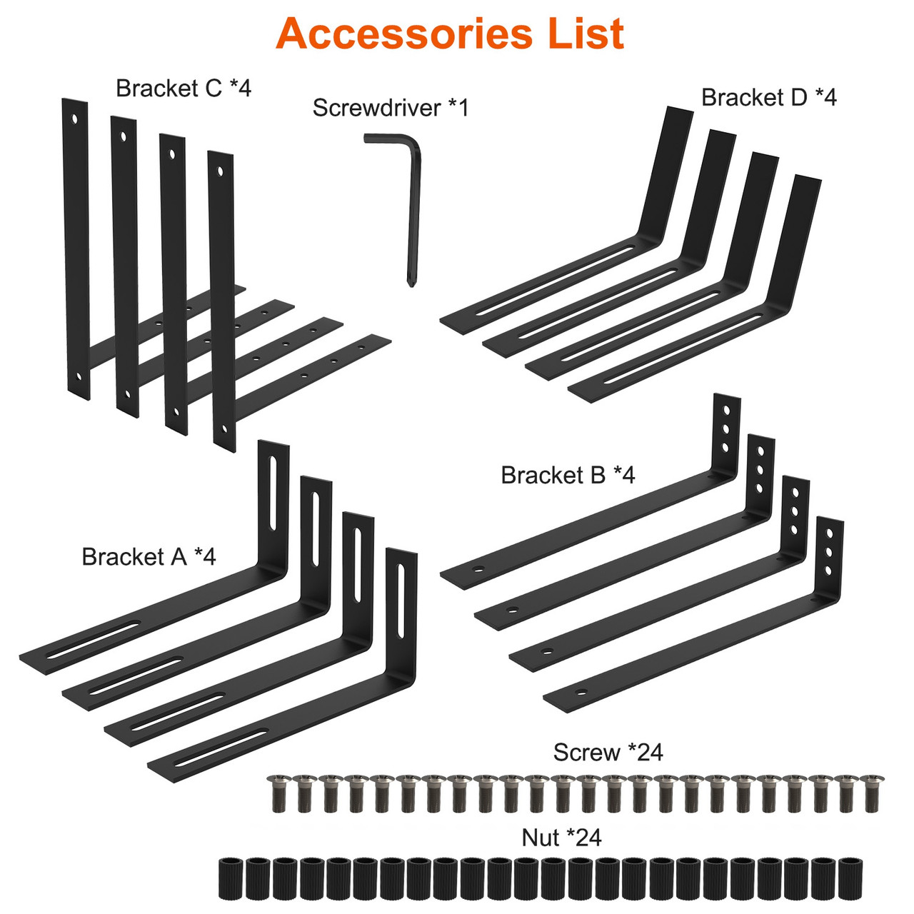 Adjustable Window Box Bracket (4-Pack) product image