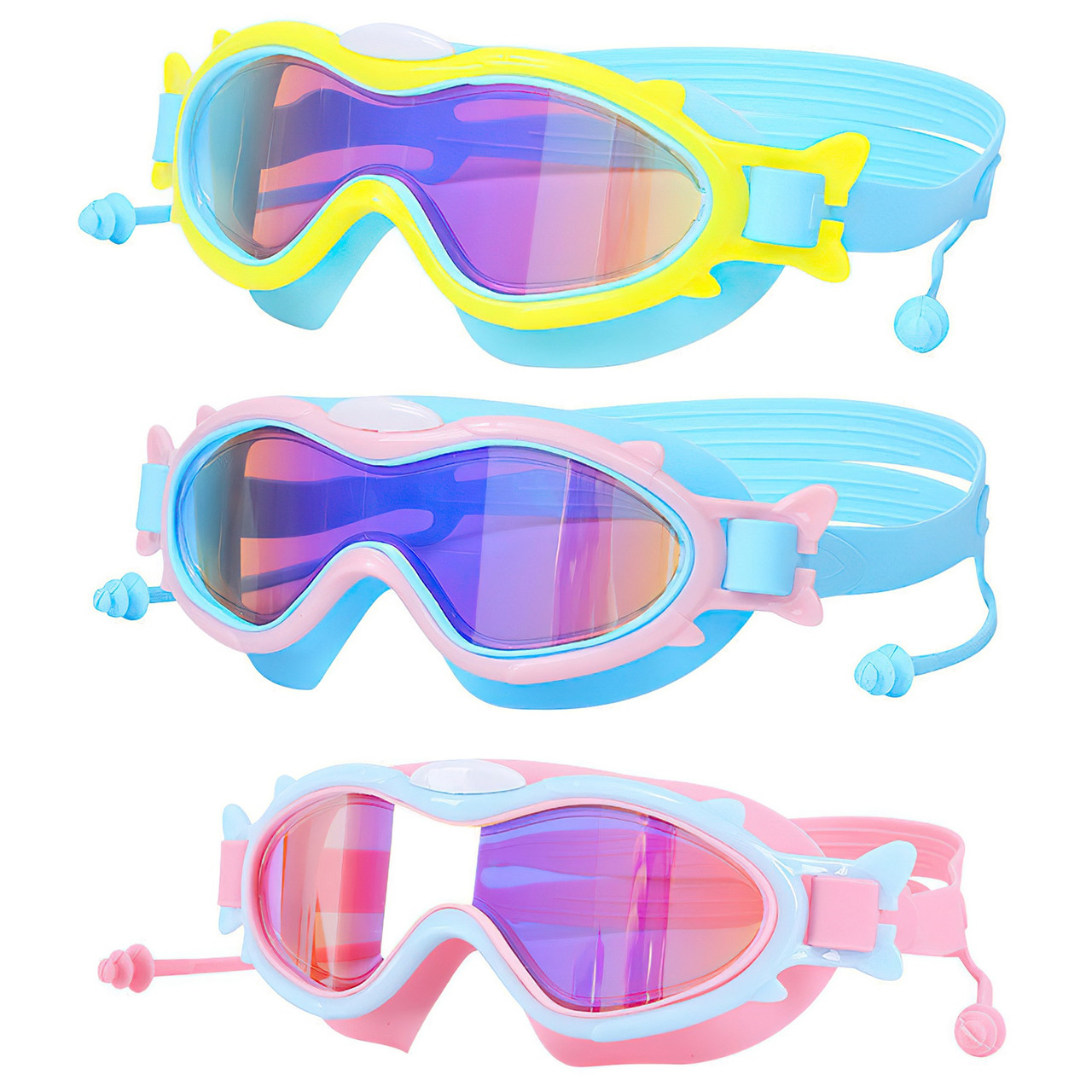 Kids' Swim Goggles with Ear Plugs product image
