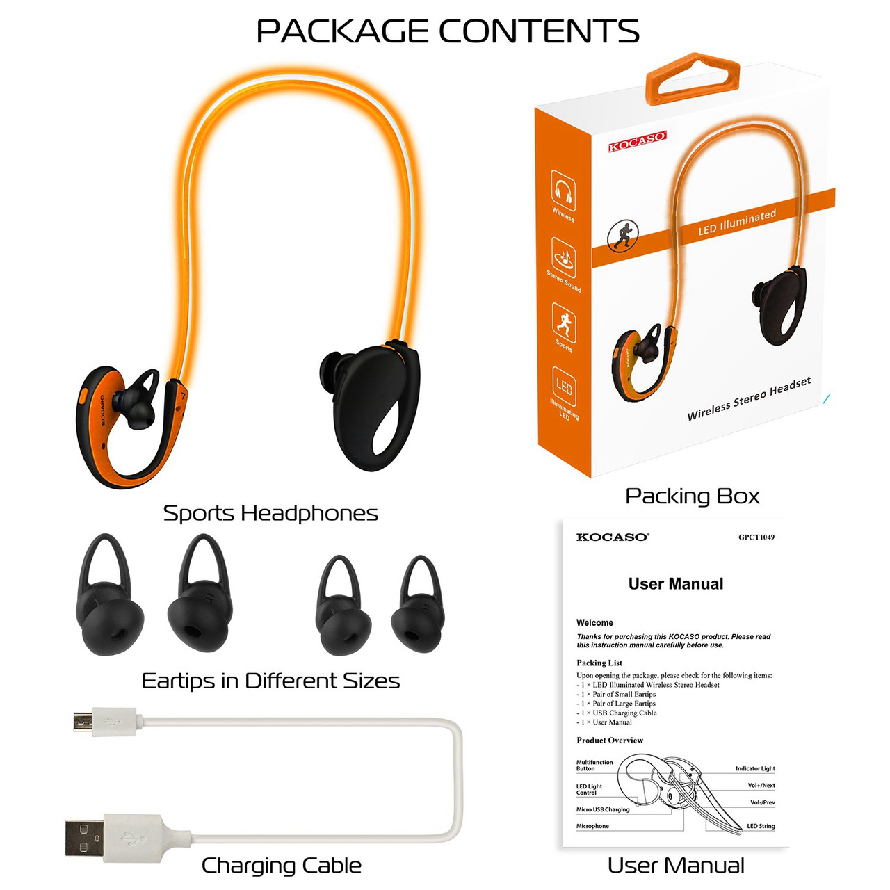 Sport Neckband Wireless Earphones product image