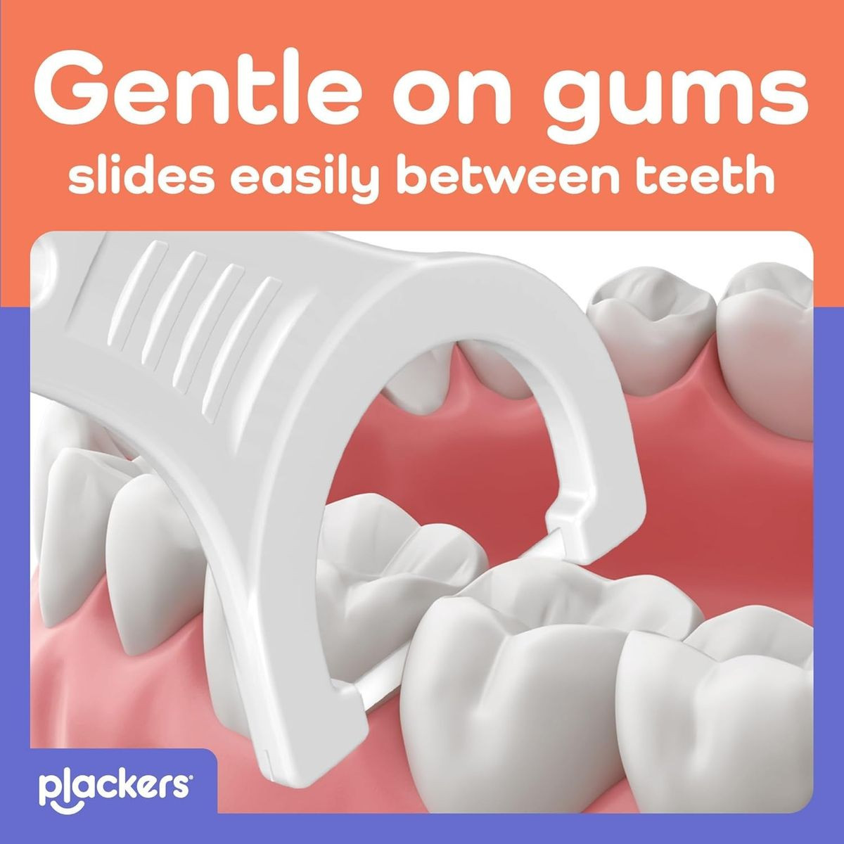 Plackers Gentle Line Floss Picks (6-Pack) product image
