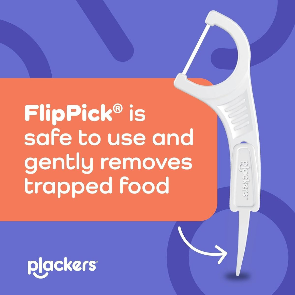 Plackers Gentle Line Floss Picks (6-Pack) product image