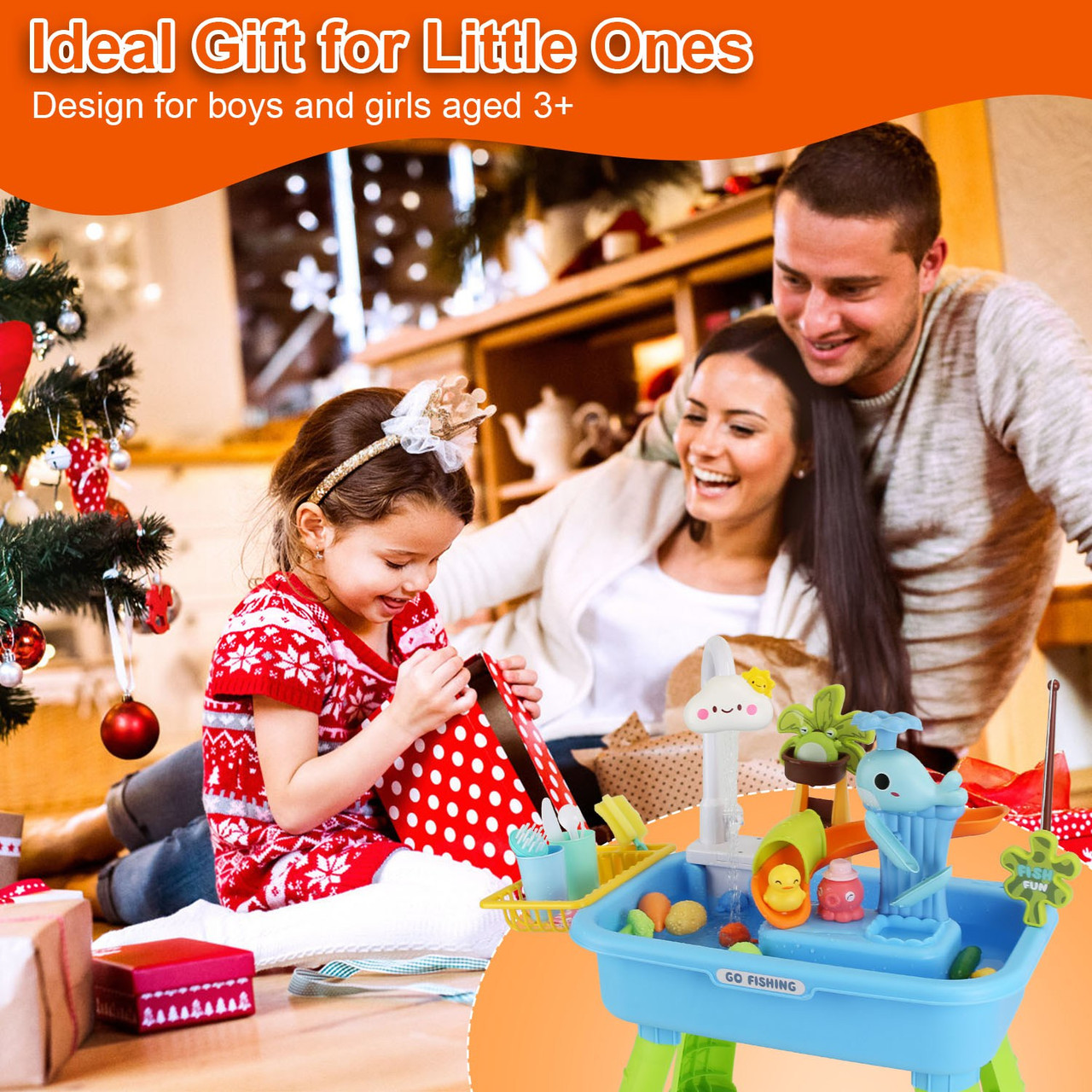 3-in-1 Kitchen Sink Water Table product image