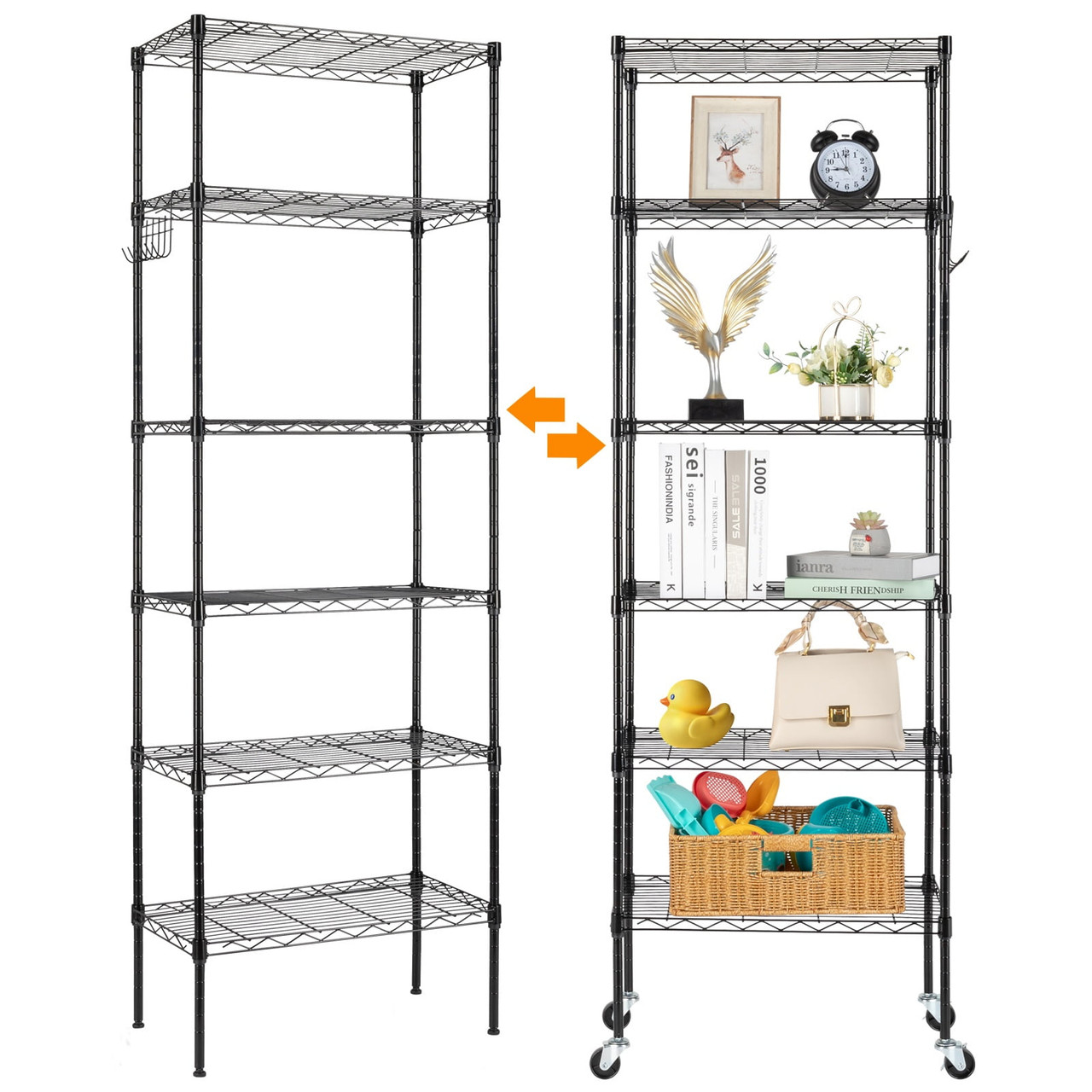 6-Tier Wire Shelves  product image