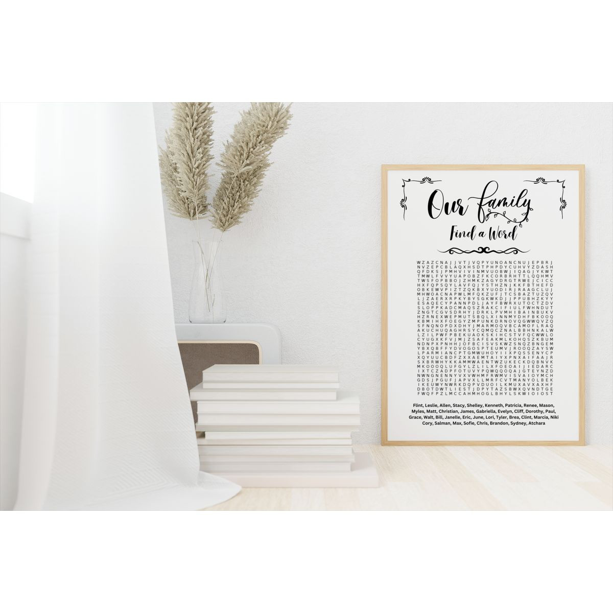 Personalized Family or Group Word Search Print (15-Pack) product image