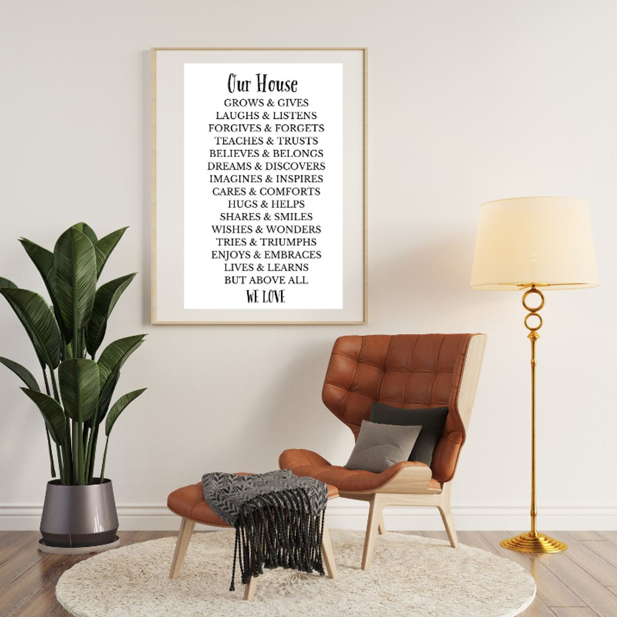 "Our House" Wall Art Print product image