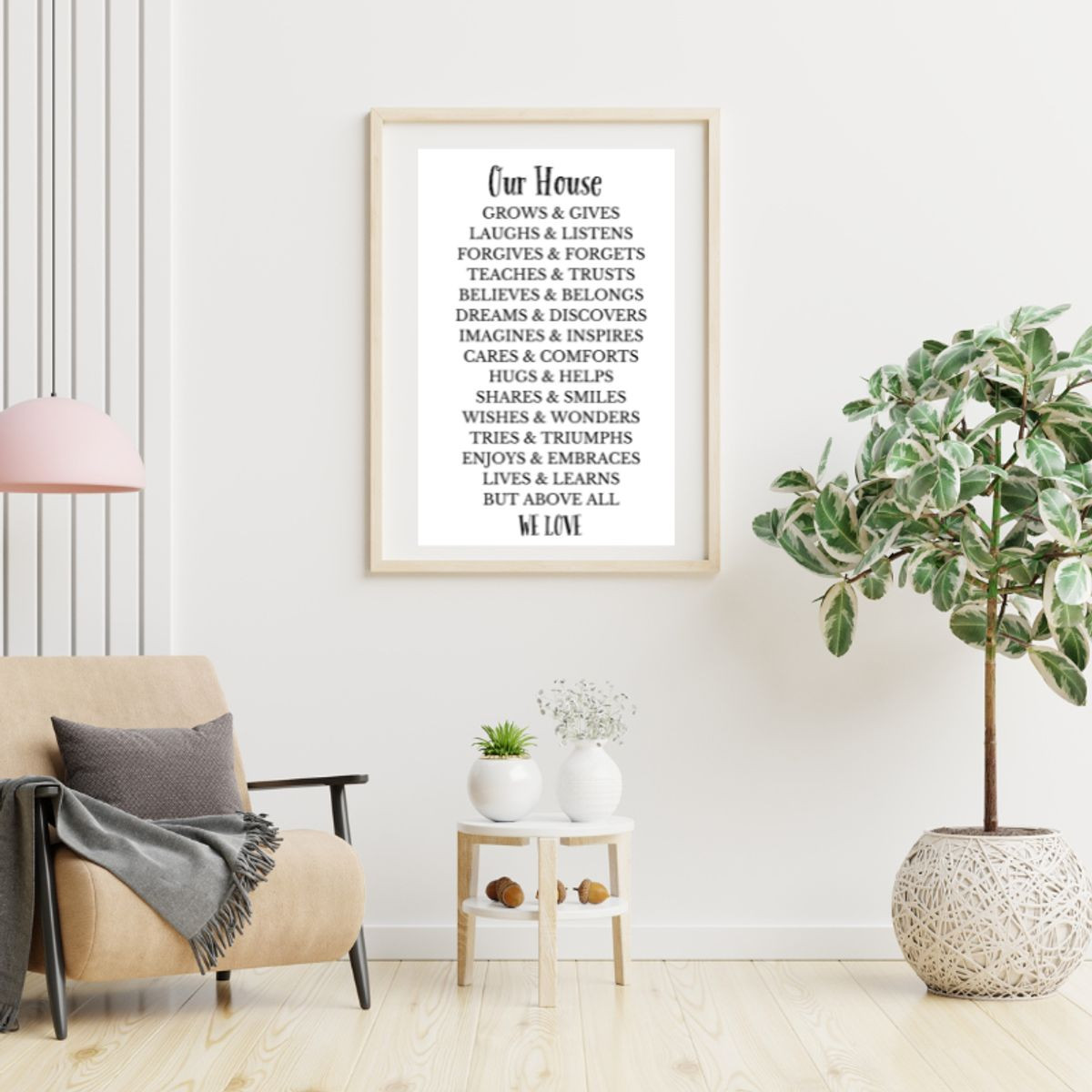 "Our House" Wall Art Print product image
