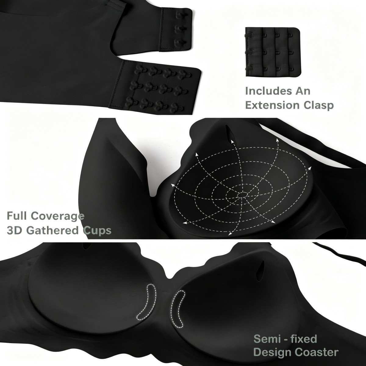 Women's Jelly Support No-Underwire Bra product image