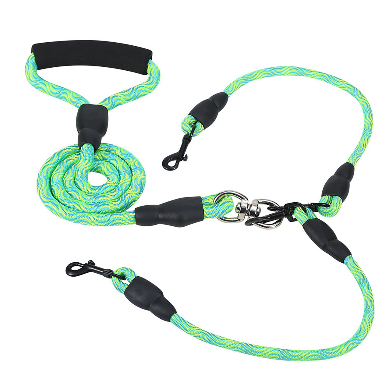 Heavy-Duty No-Tangle Dog Leash with Double Leads product image