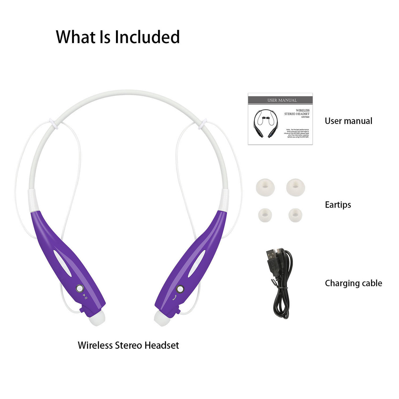 Wireless Neckband Sport Headphones  product image
