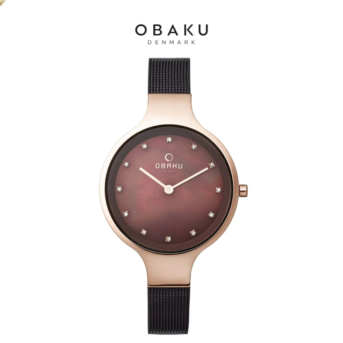 Obaku Women's Classic Brown Dial Watch product image