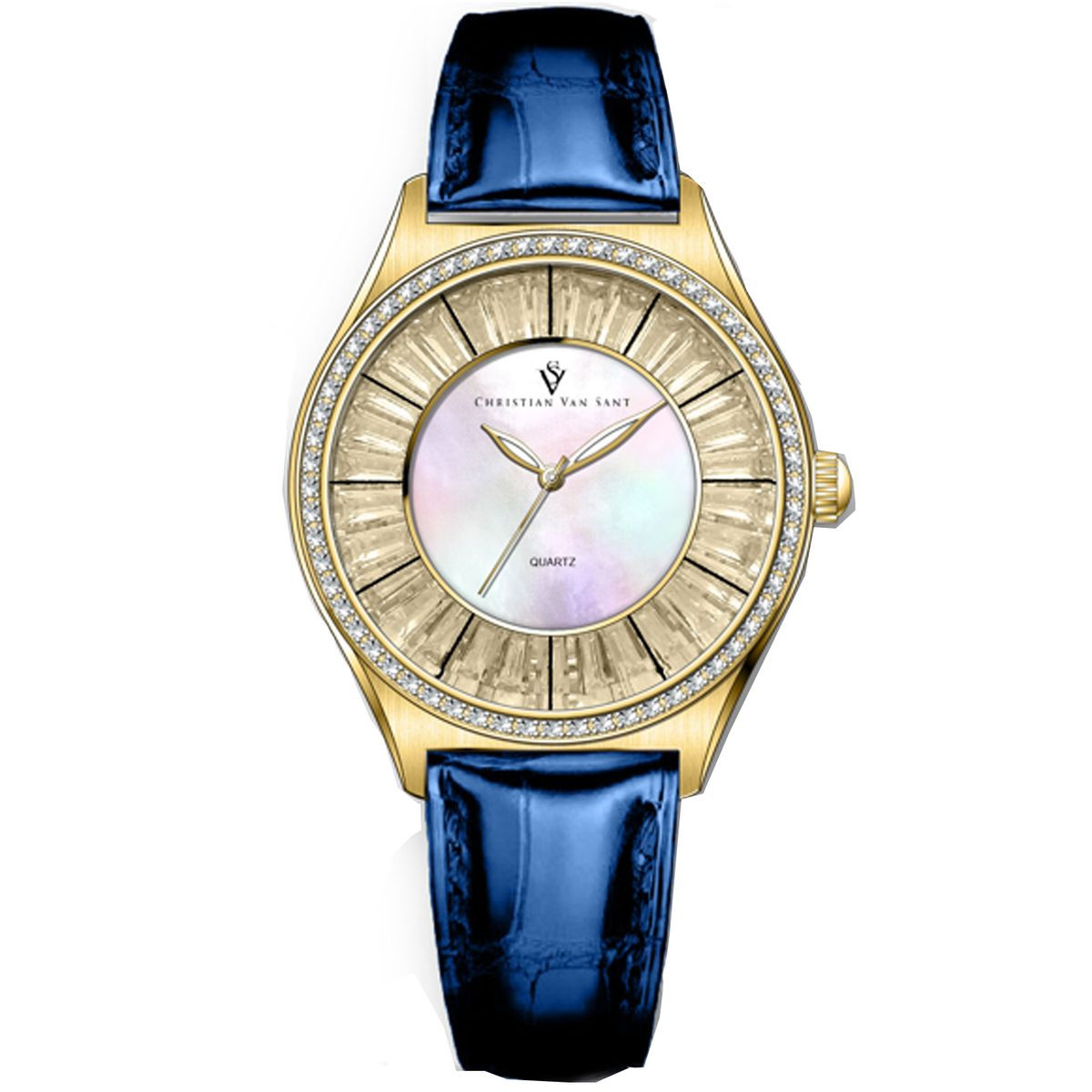 Christian Van Sant Women's Luna Mother of Pearl Dial Watch product image