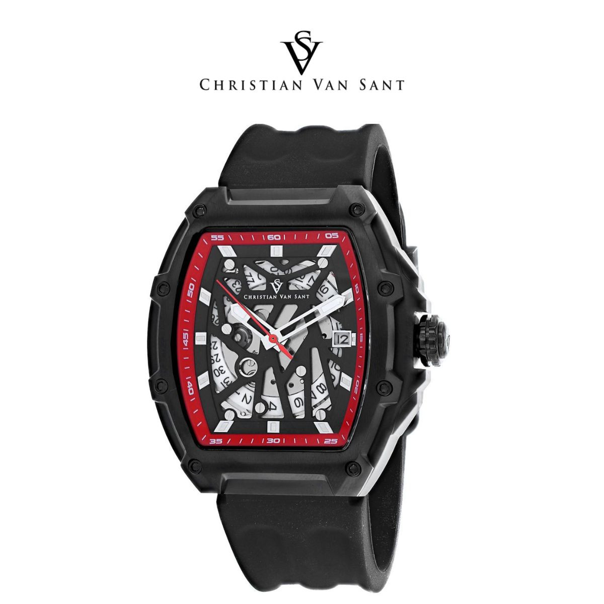 Christian Van Sant Men's Odyssey Black Dial Watch product image