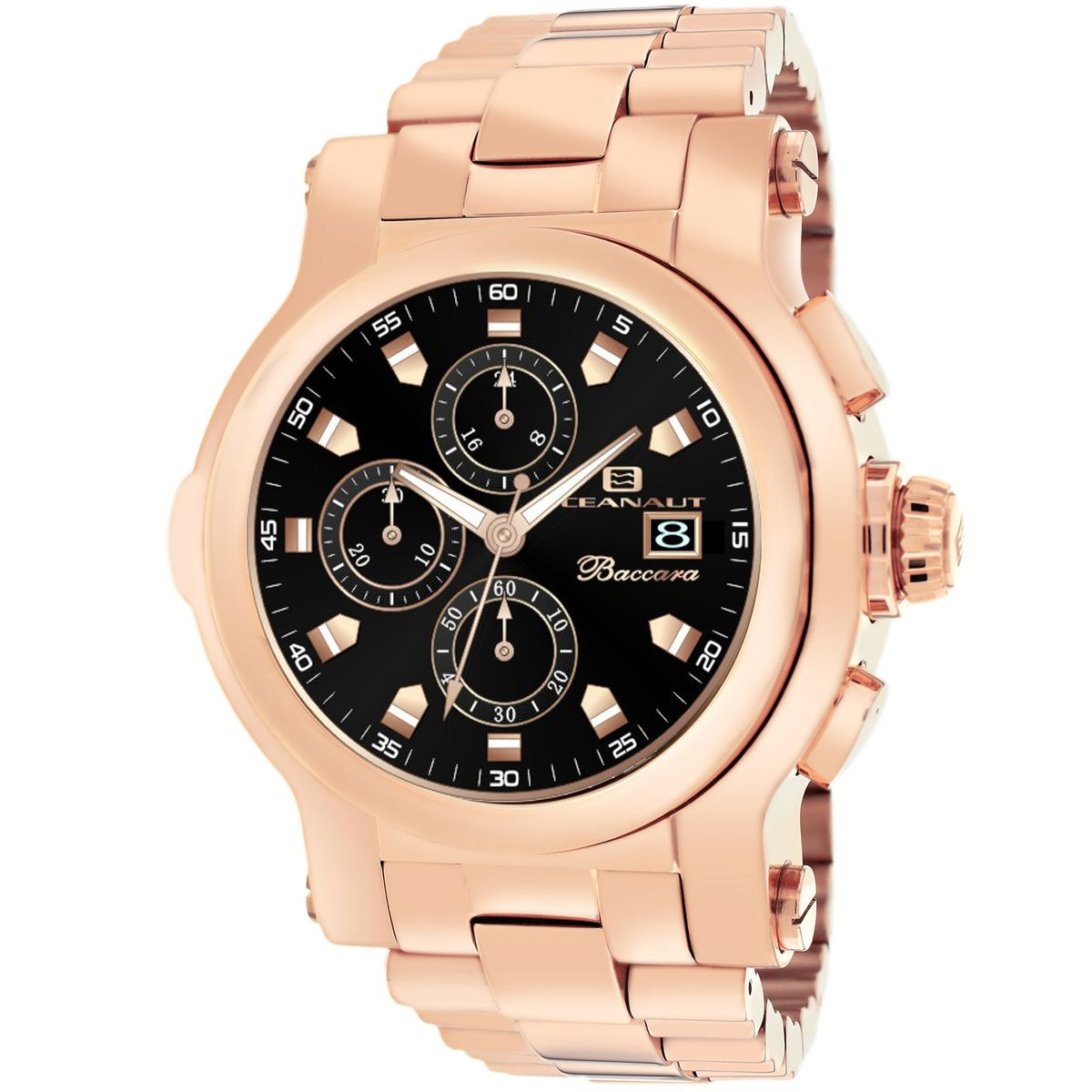 Oceanaut Men's Baccara XL Black Dial Watch product image