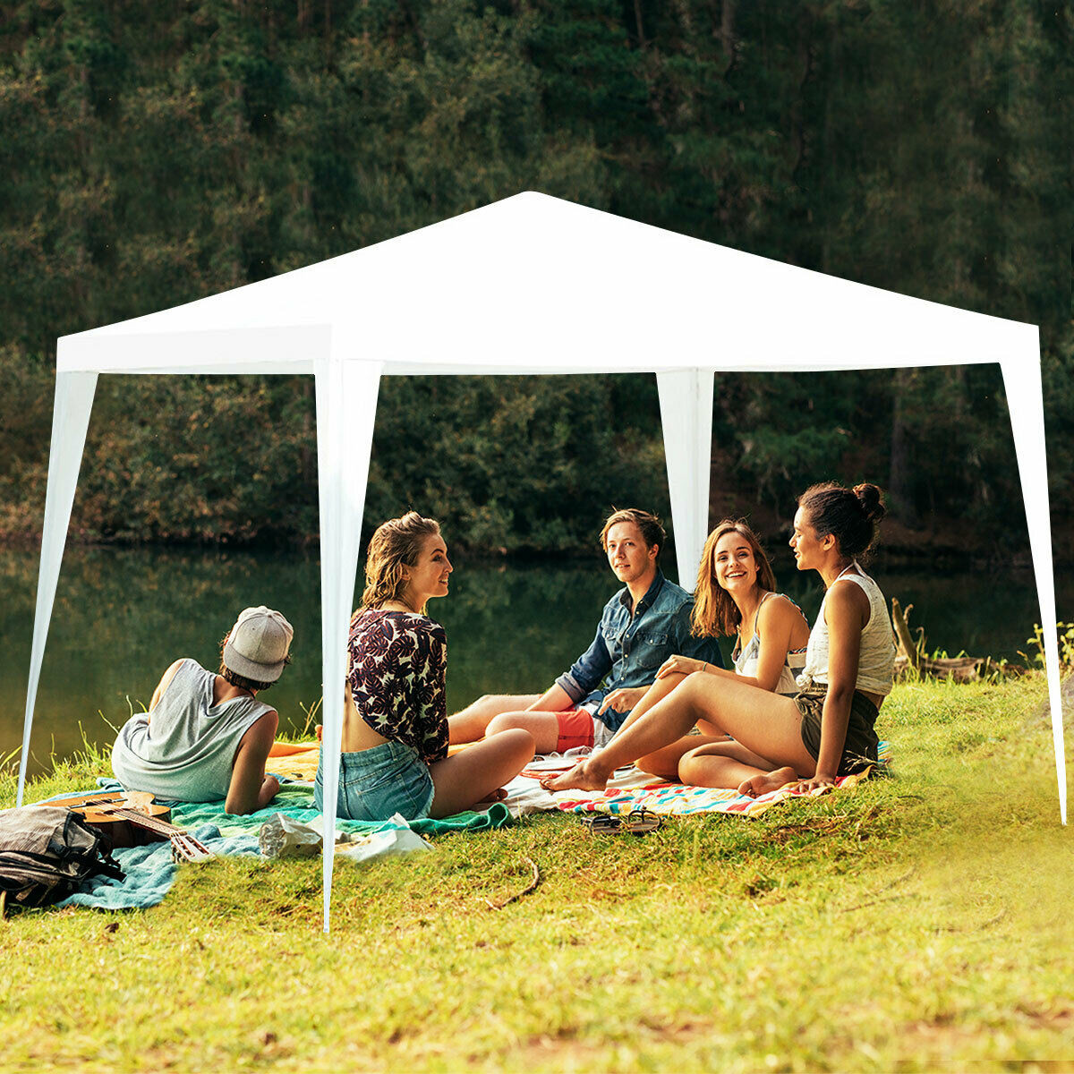 10' x 10' Heavy Duty Outdoor Canopy Gazebo Party Tent product image