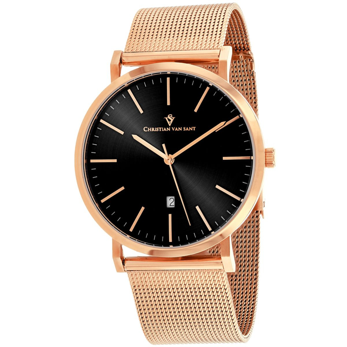 Christian Van Sant Men's Paradigm Black Dial Watch product image