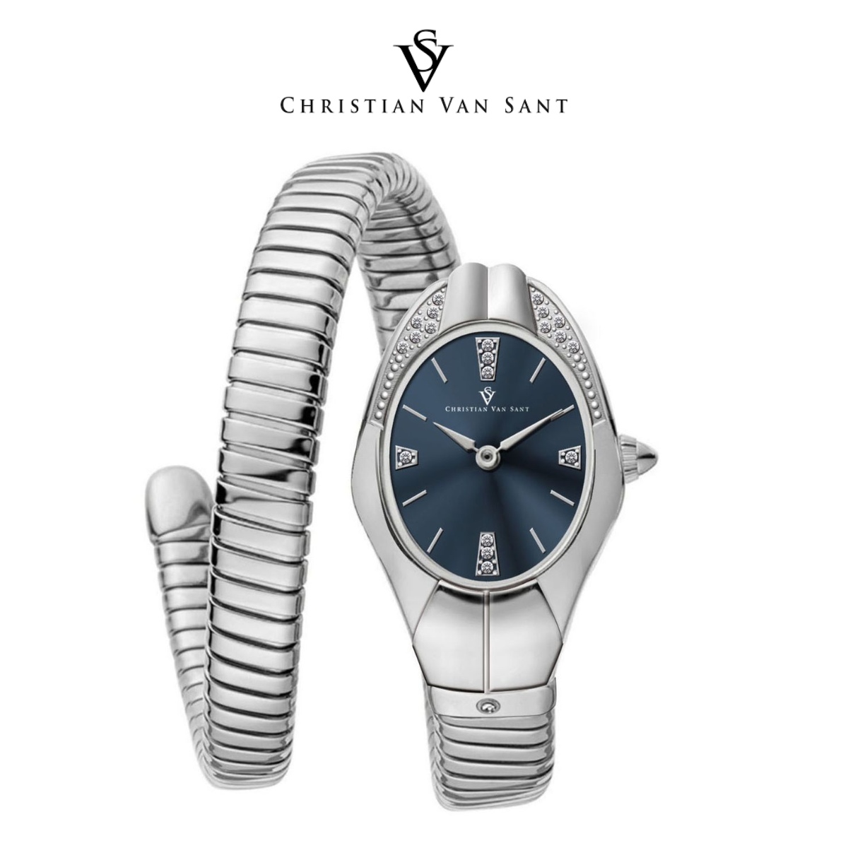 Christian Van Sant Women's Naga Blue-Dial Watch product image