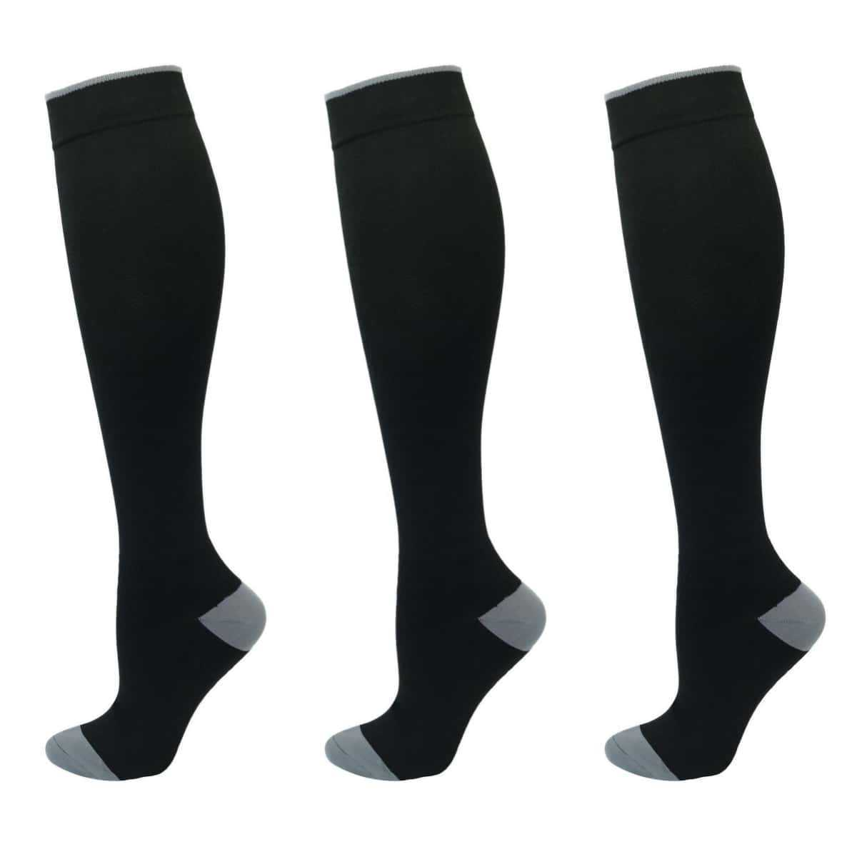 Outdoor Sports Compression Knee High Socks (3-Pack) product image