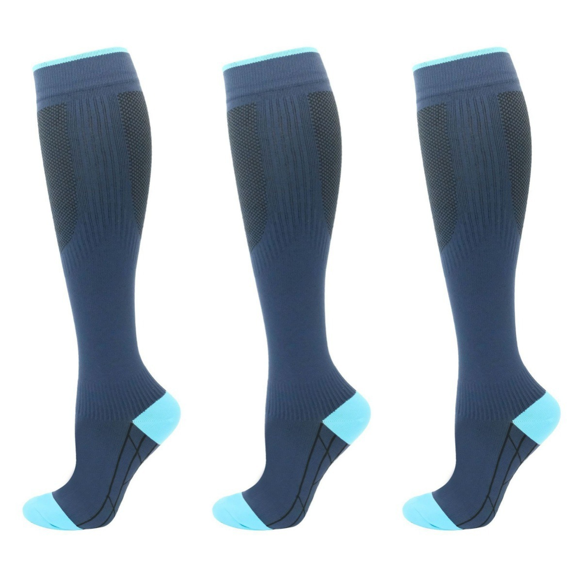 Outdoor Sports Compression Knee High Socks (3-Pack) product image
