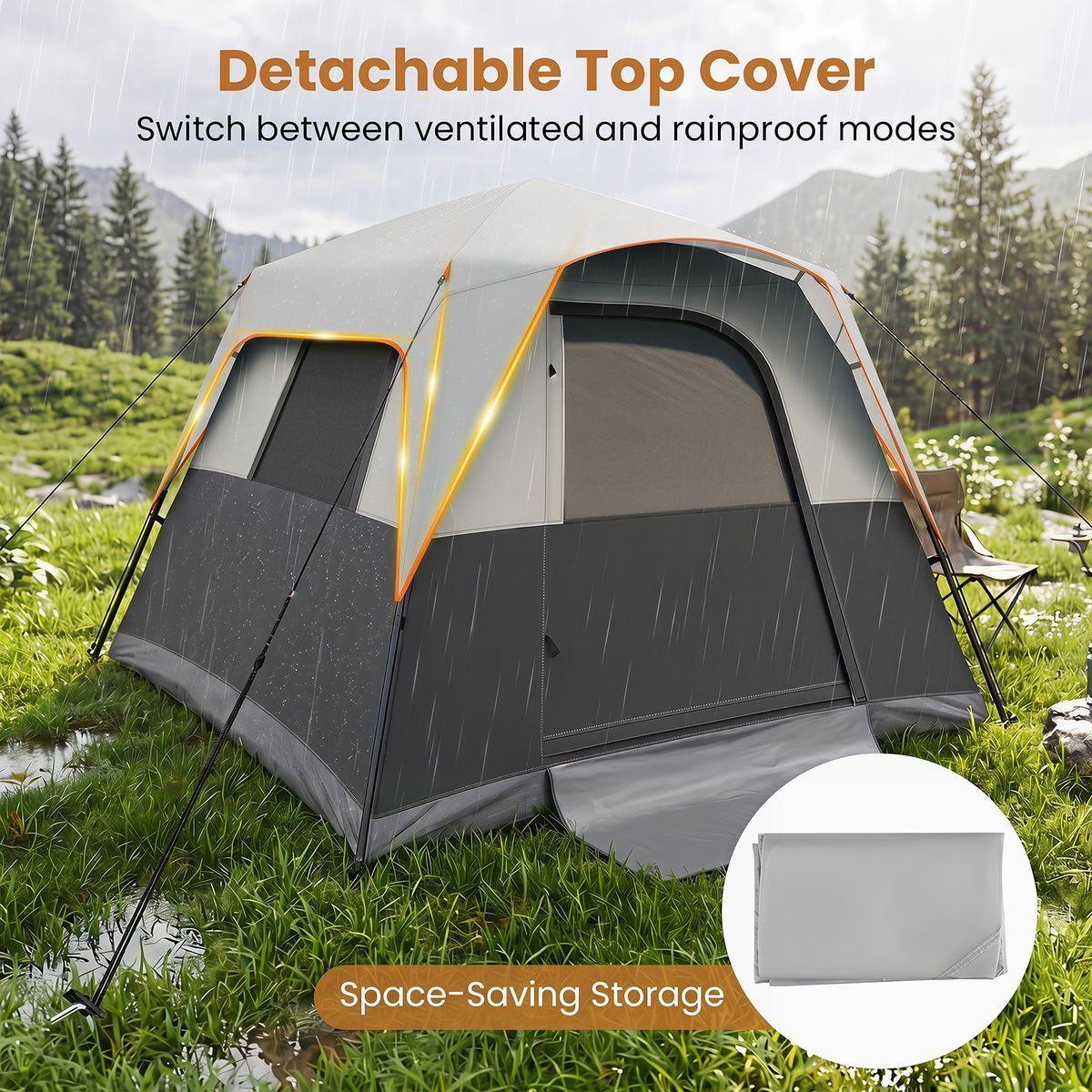 6-Person Outdoor Camping Tent product image