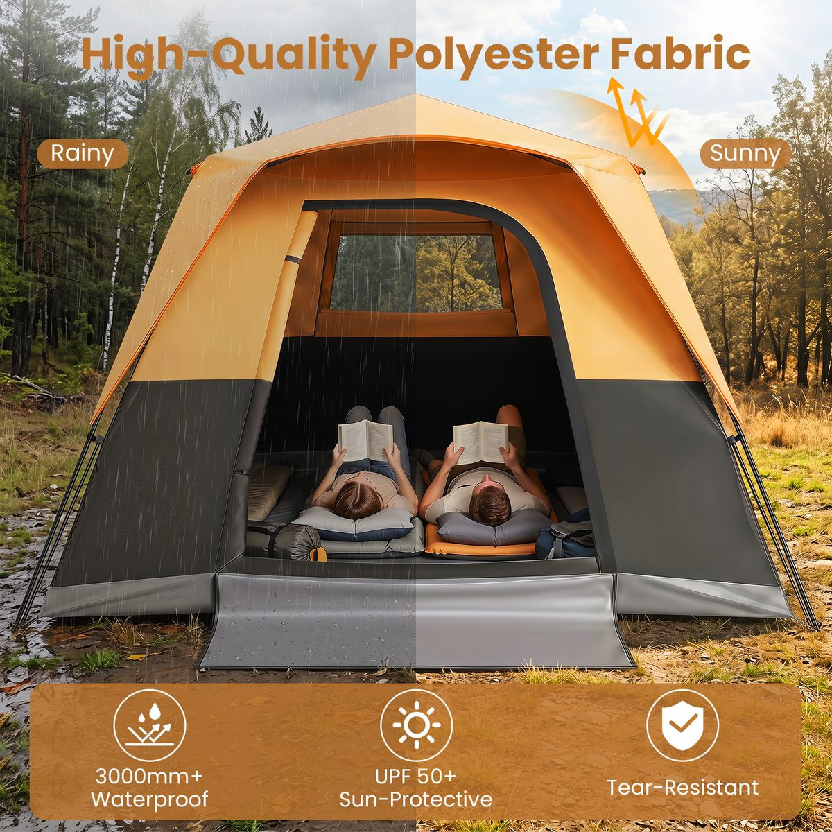 6-Person Outdoor Camping Tent product image
