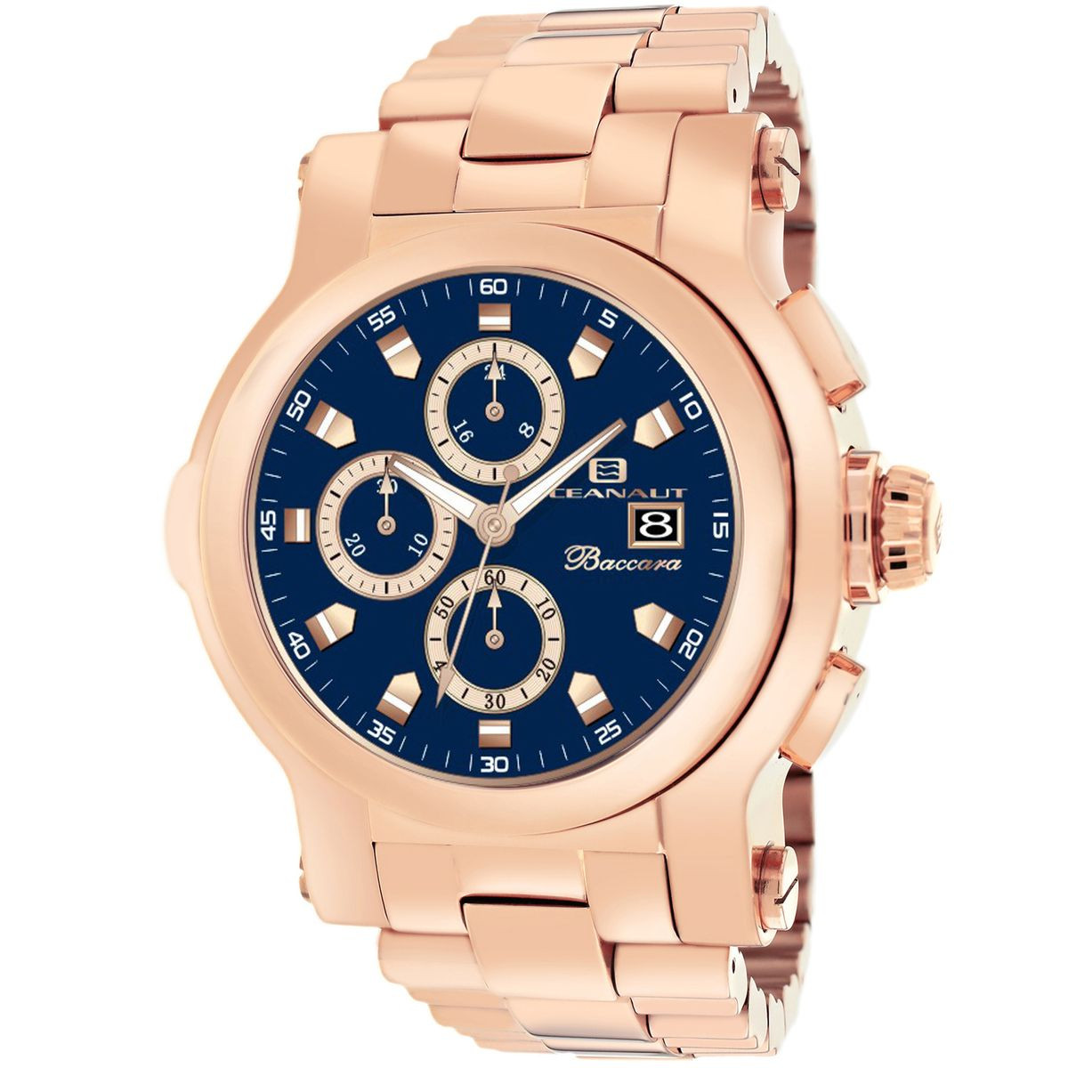 Oceanaut Men's Baccara XL Navy Blue Dial Watch product image