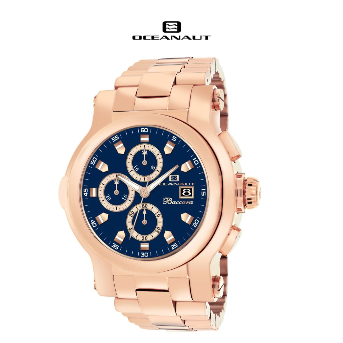 Oceanaut Men's Baccara XL Navy Blue Dial Watch product image