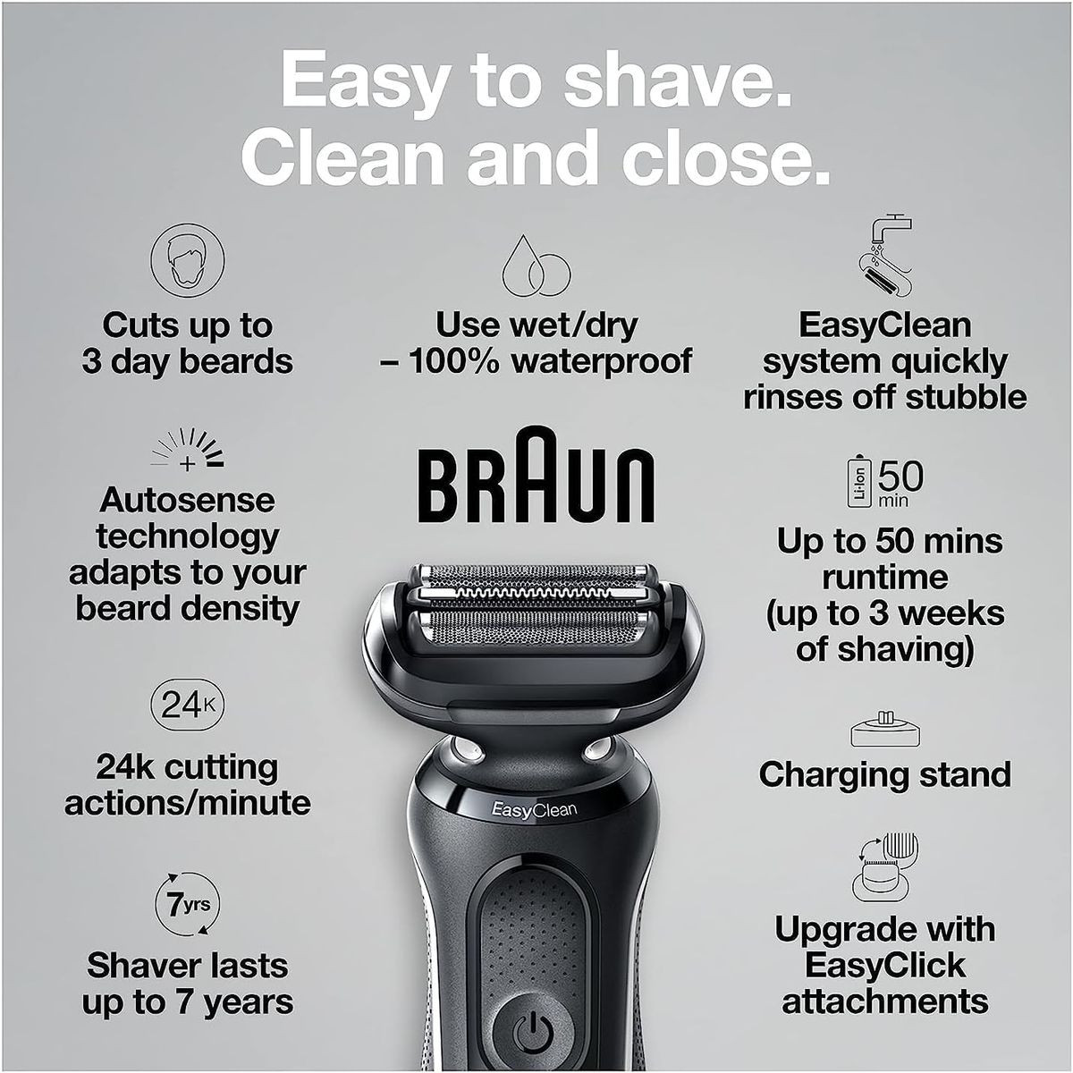 Braun Series 5 5050cs Wet/Dry Shaver product image