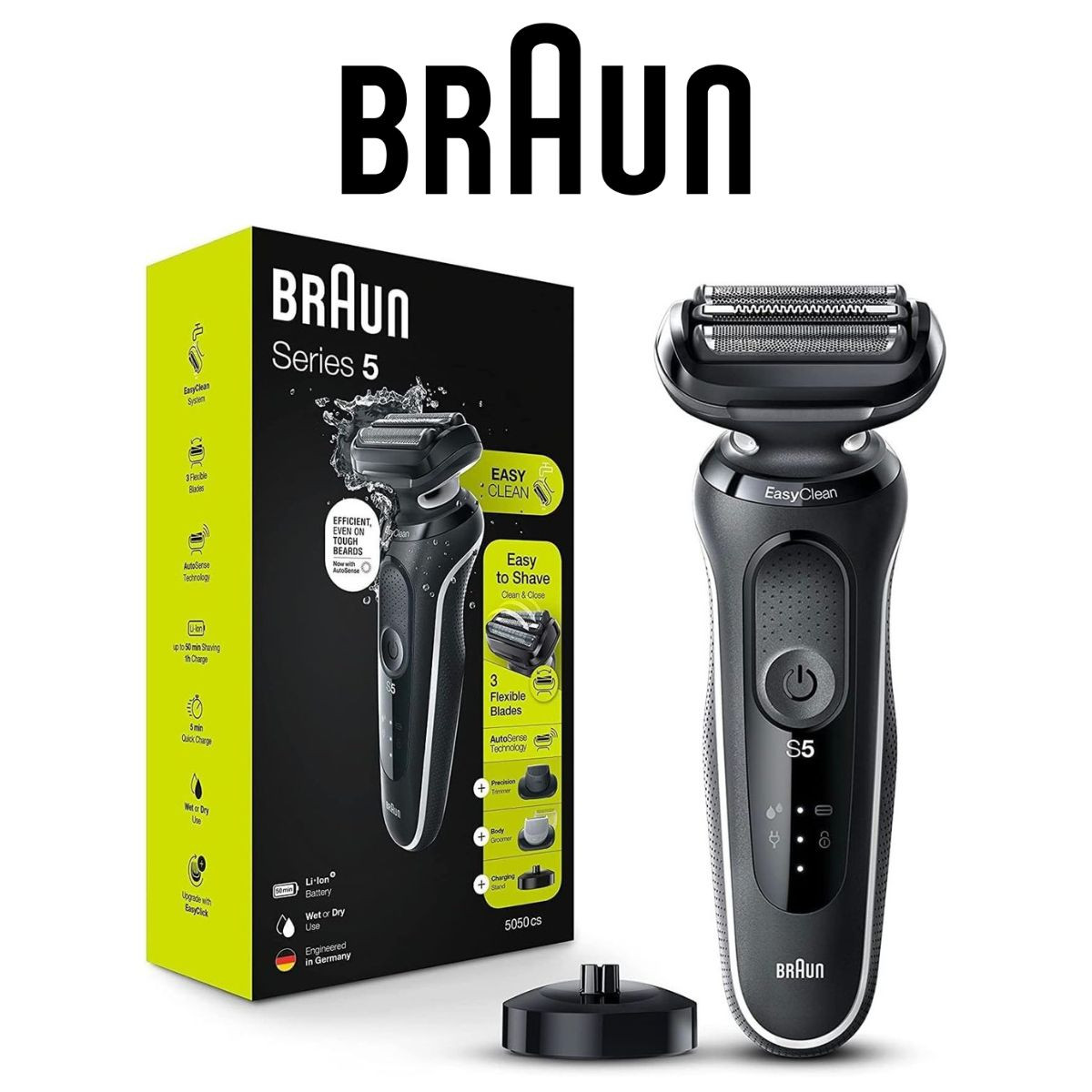 Braun Series 5 5050cs Wet/Dry Shaver product image