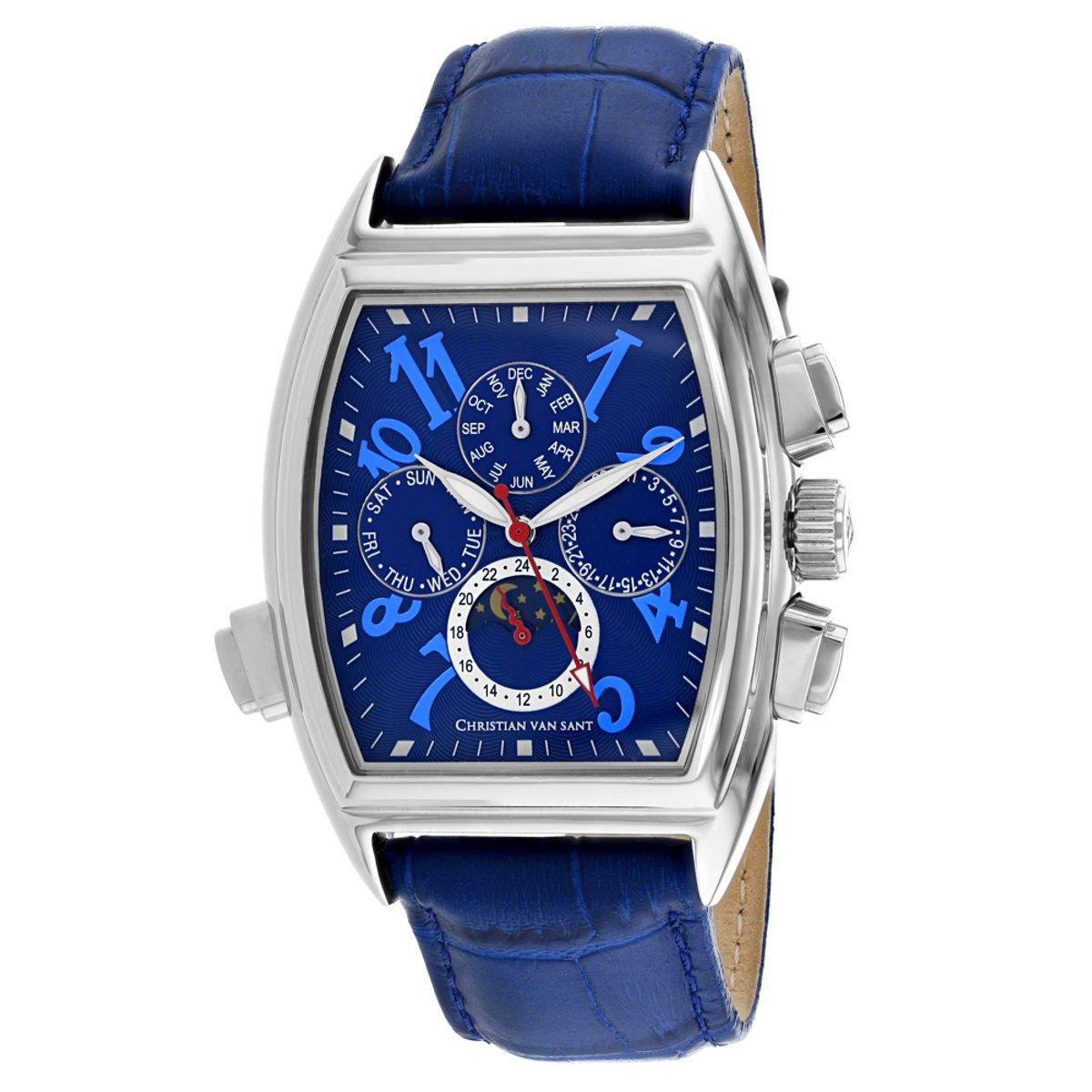 Christian Van Sant Men's Grandeur Blue Dial Watch product image