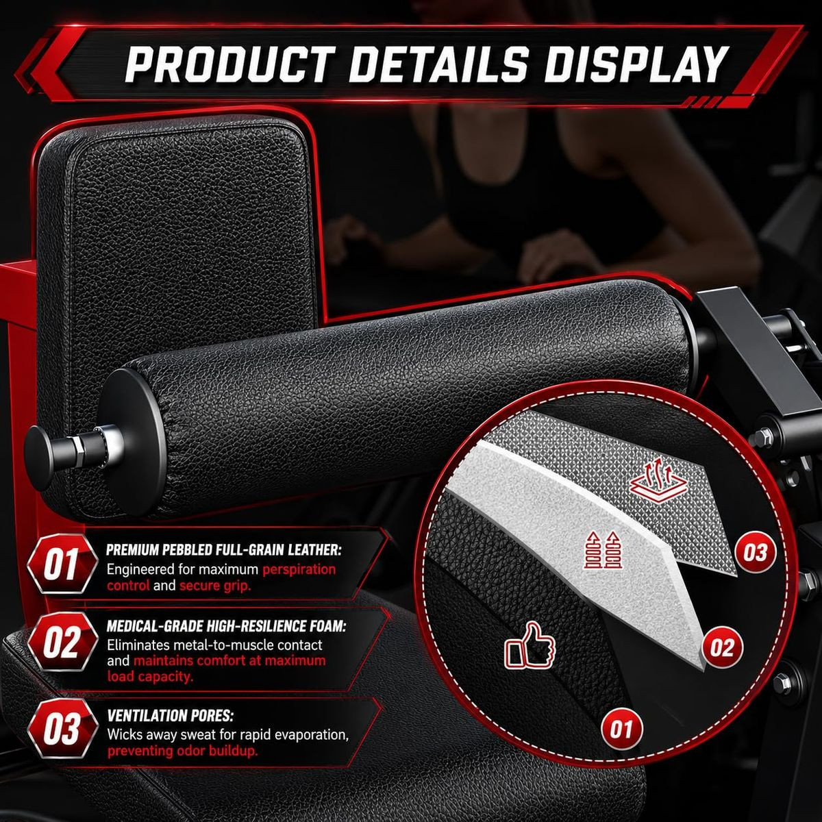 Leg Extension and Curl Machine product image